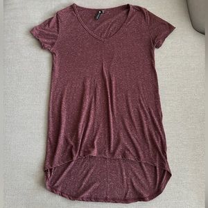 Cotton On Maroon Tunic Top